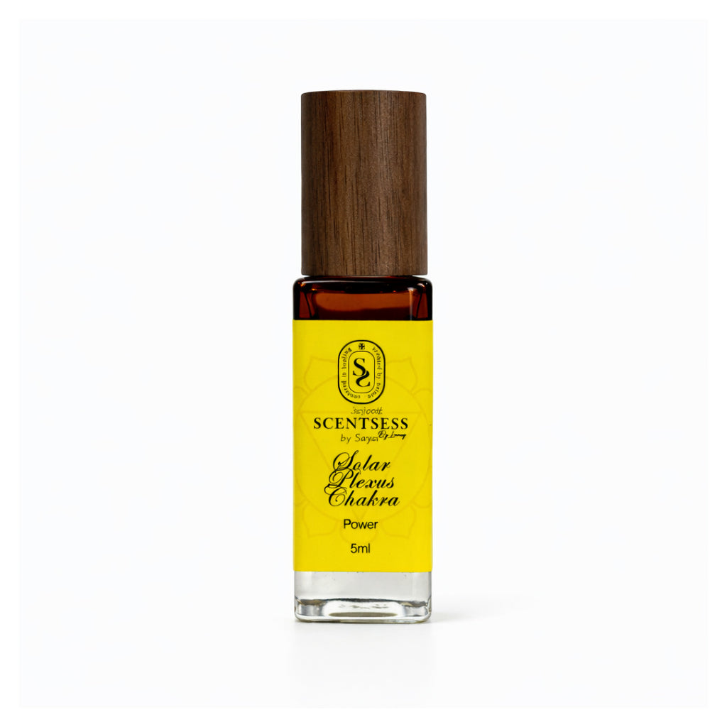 solar plexus chakra essential oil blend for confidence and personal power scentsess by laney
