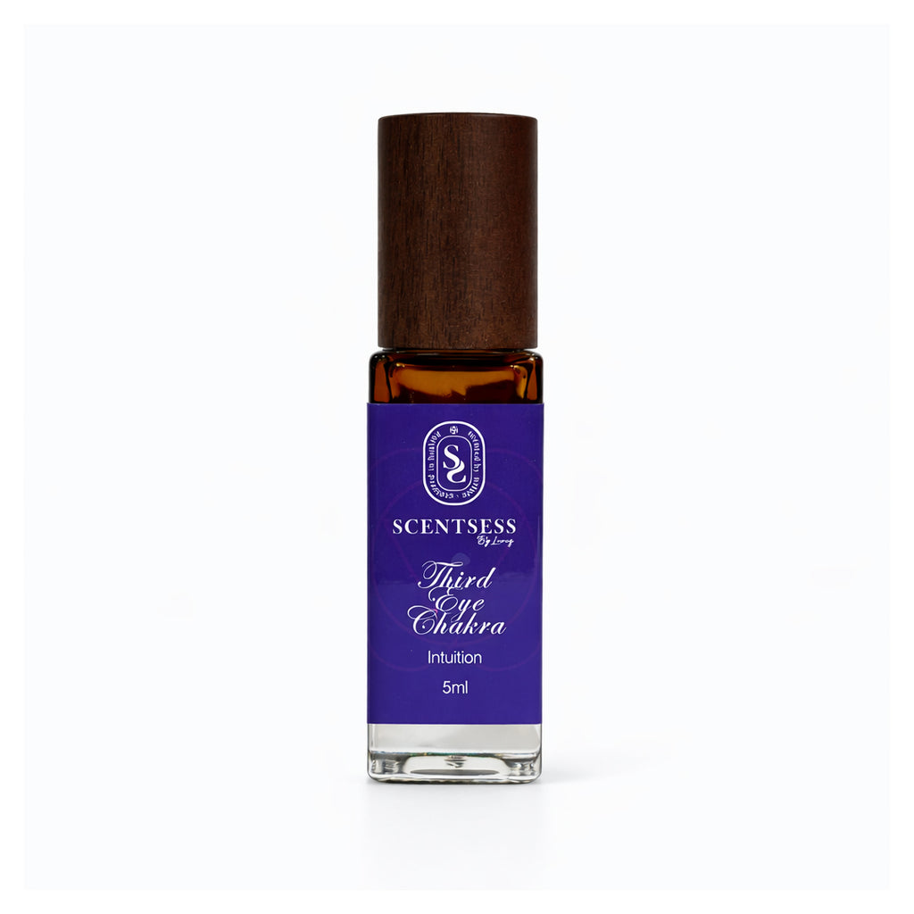 third eye aromatherapy blend for clarity, focus and inner awareness scentsess