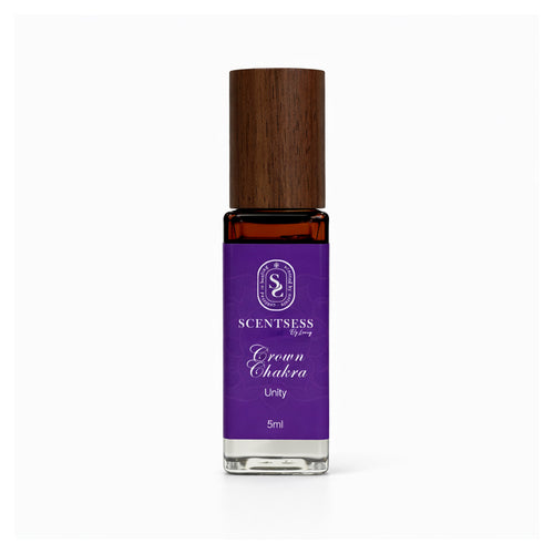 crown chakra oil blend for clarity, awareness and higher consciousness scentsess