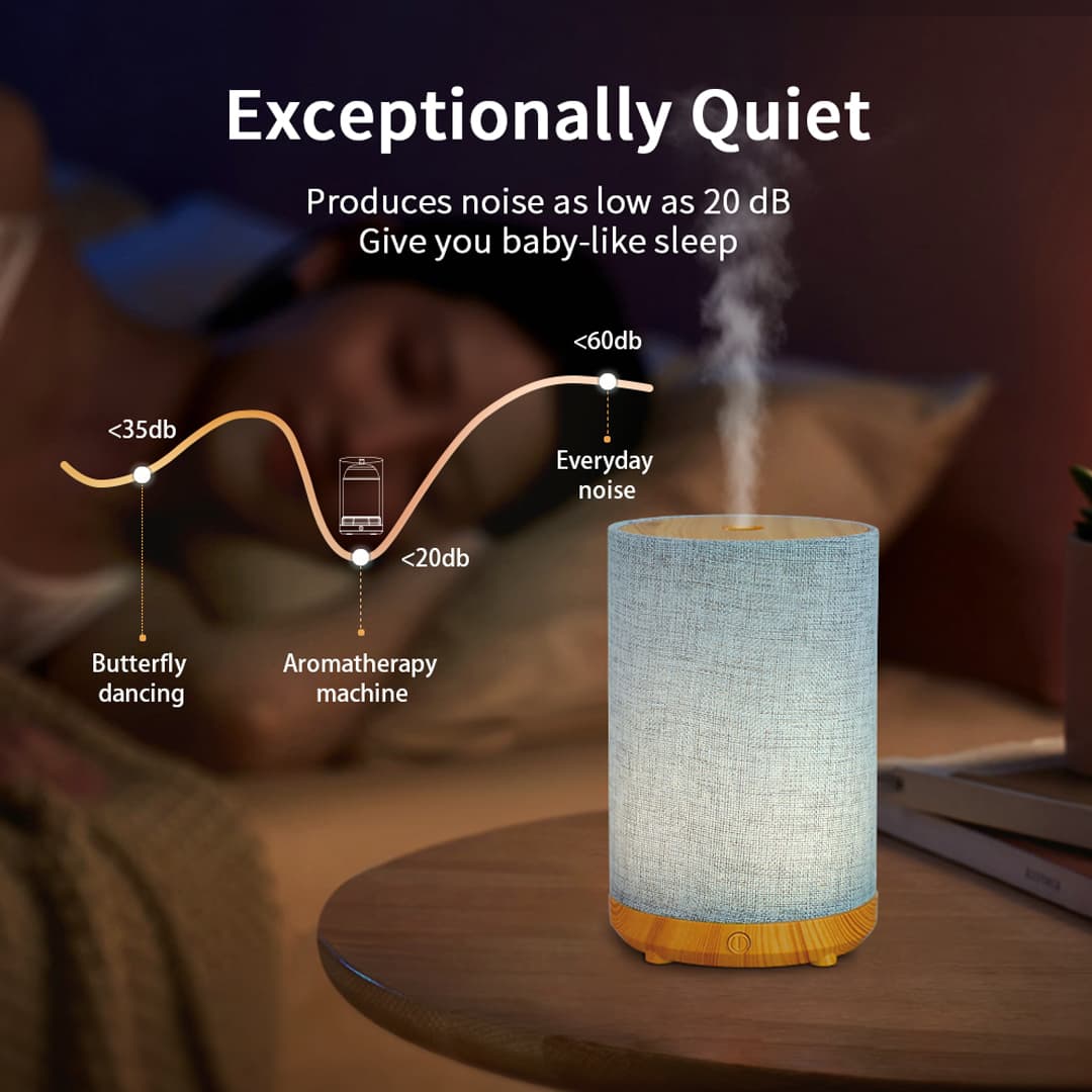 minimalist essential oil diffuser for calm space and mindful rituals