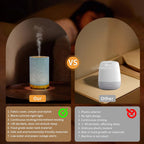 quiet aromatherapy diffuser for home, focus and deep rest